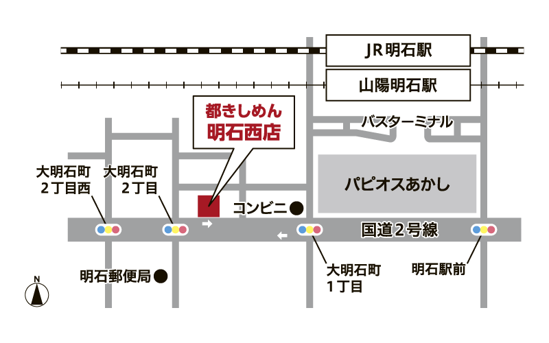 明石西店マップ